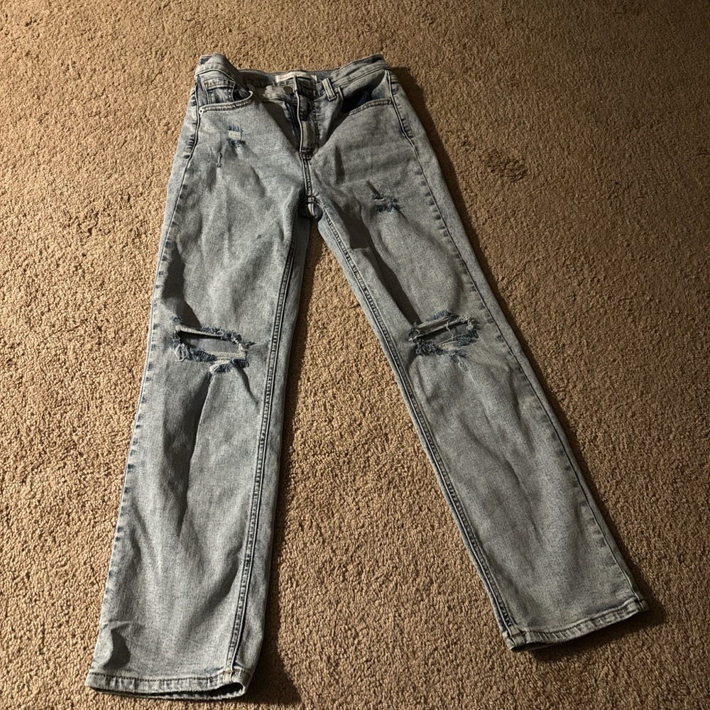 Altar'd State Light Blue Denim Jeans